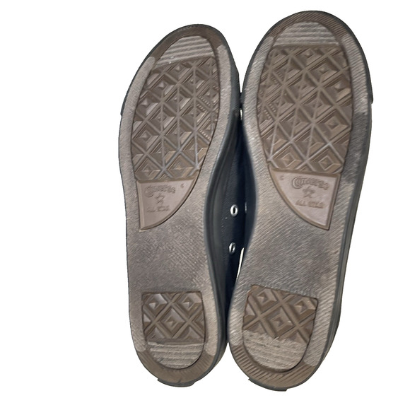 Converse Women's Black Canvas Sneakers - Picture 8 of 11